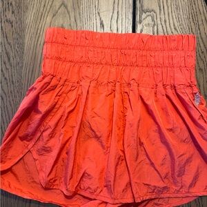 FP Movement by Free People Hot Shot Parachute Shorts Electric Coral M